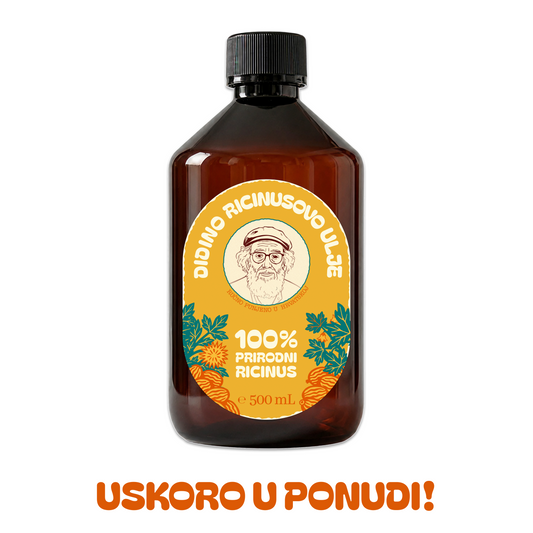 USKORO DOSTUPNO: Didino Ricinusovo Ulje 500 mL