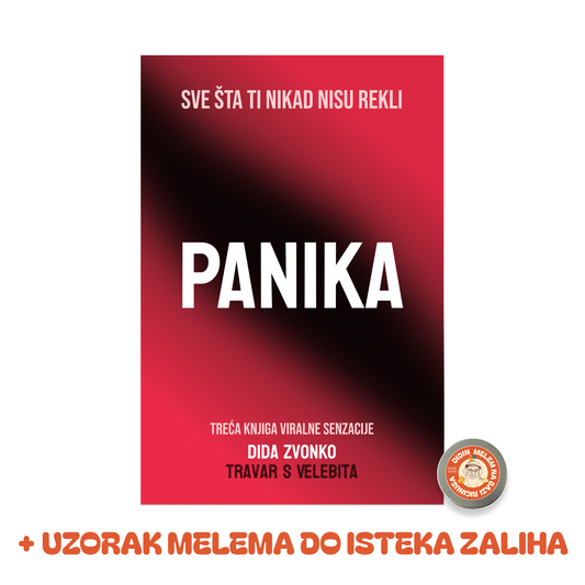 Dida Zvonko, PANIKA, Sve što ti nikad nisu rekli ŠTAMPANO IZDANJE